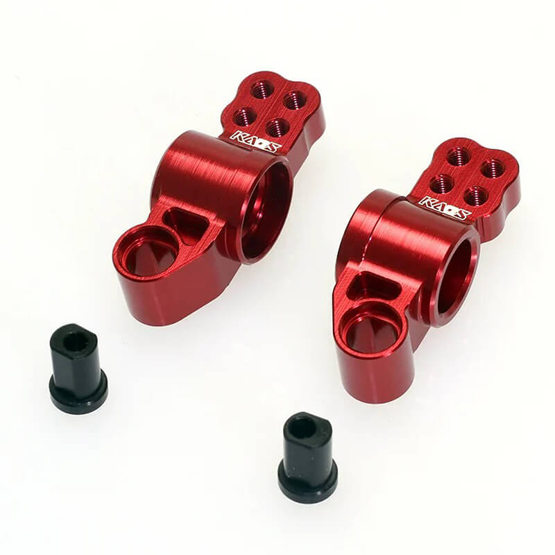 Cen Racing Rear Wheel Hub Carriers L/r Cnc Aluminium (1/8th Puma Rally1)