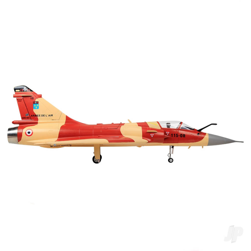 Mirage 2000 8kg Turbine Foam Jet, Desert Rat (PNP + Vector, no turbine)-4