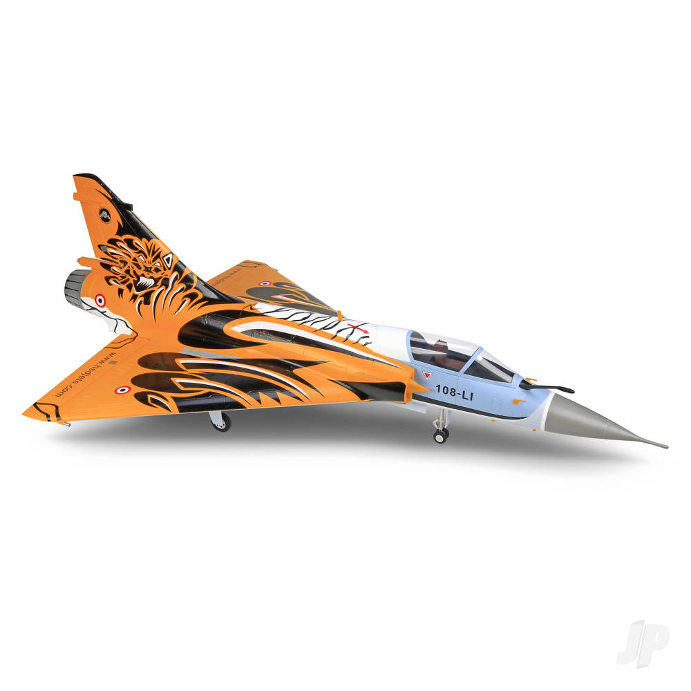 Mirage 2000 8kg Turbine Foam Jet, Tiger (PNP + Vector, no turbine)-2