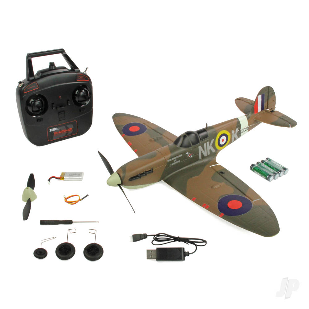 Top RC Mini Spitfire RTF – Mode 1 (450mm)-2