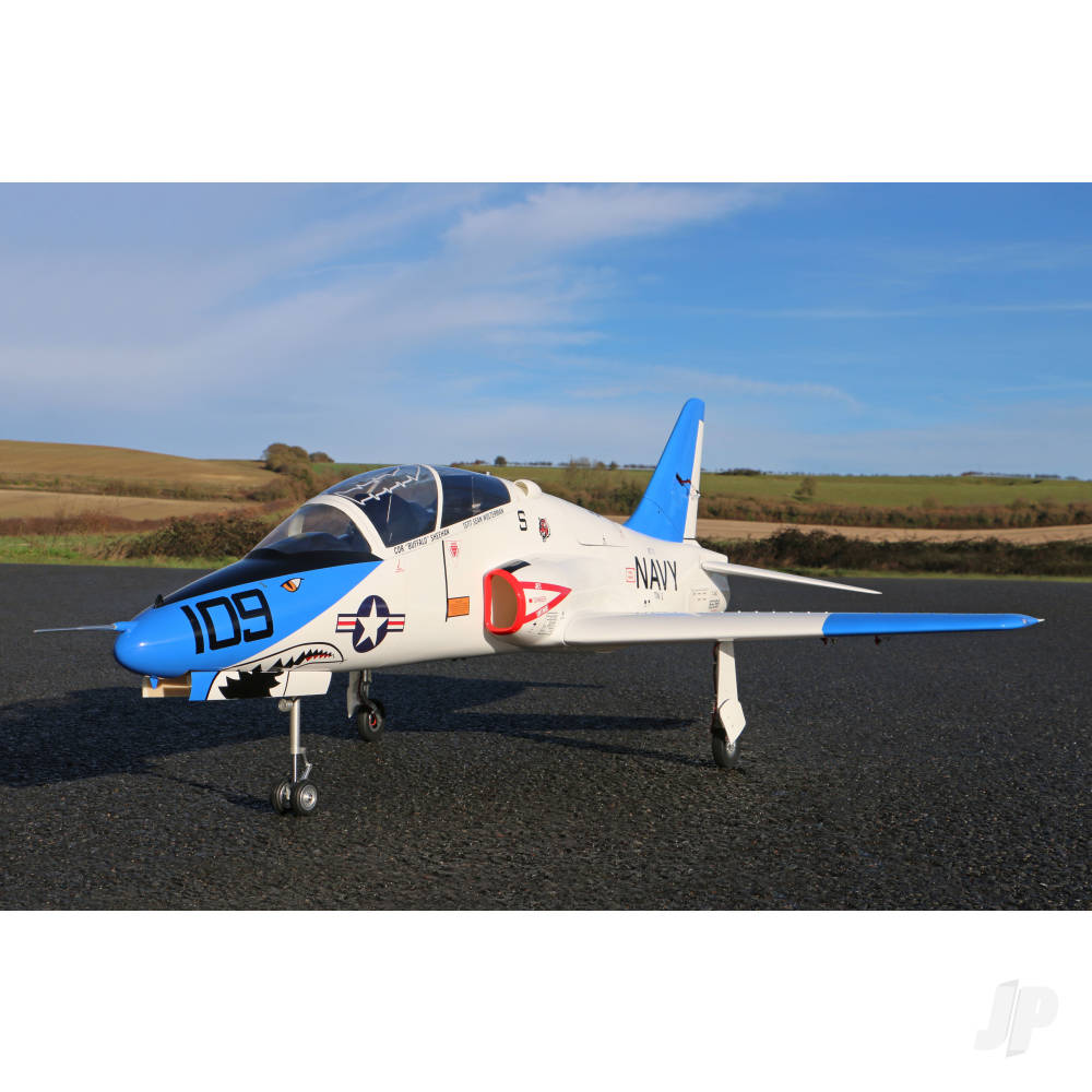 T-45 Goshawk 8 kg Turbine Composite Jet (PNP + smoke, no turbine) Blue-3