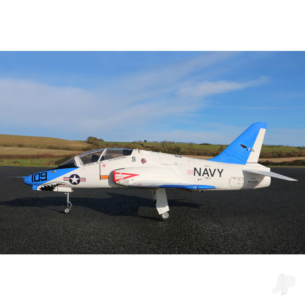 T-45 Goshawk 8 kg Turbine Composite Jet (PNP + smoke, no turbine) Blue-6
