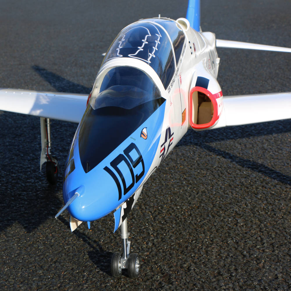 T-45 Goshawk 8 kg Turbine Composite Jet (PNP + smoke, no turbine) Blue-12