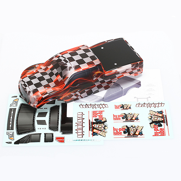 Cen Racing Hy-per Lube 150 Painted Body W/ Decal