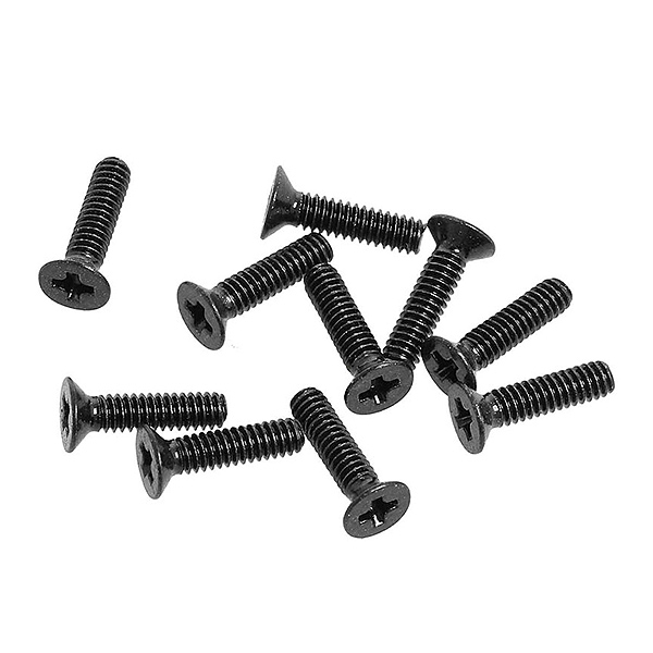 Cen Racing M2x8mm Flat Head Screw (10pcs)