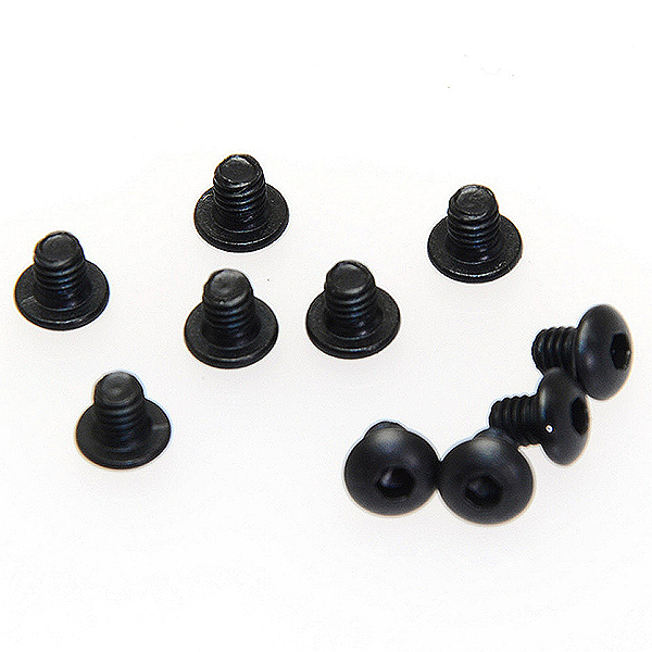 Cen Racing M2.5x3mm Button Head Hex Socket Screw (10pcs)