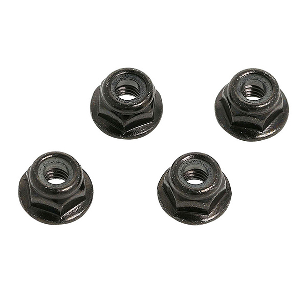 Cen Racing M4 Ri+b427bbed Flange Lock Nut (4pcs)