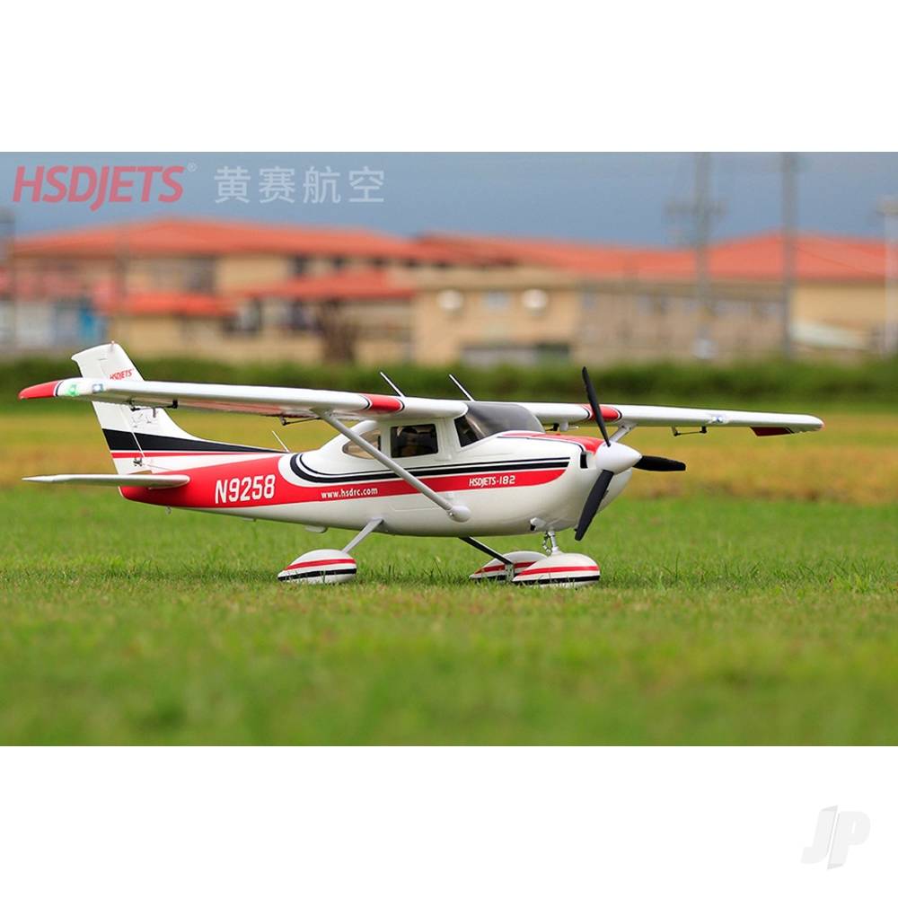2m Cessna-182 Red (PNP 6S)-13