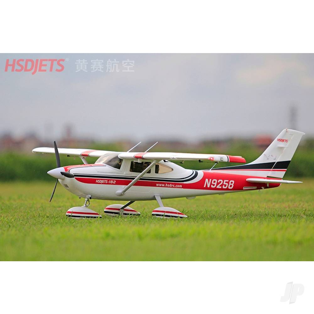 2m Cessna-182 Red (PNP 6S)-14