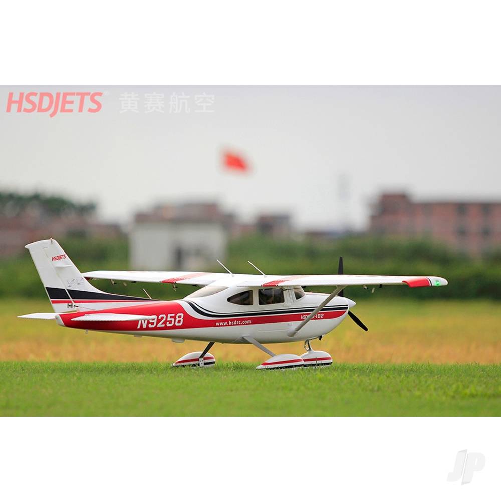 2m Cessna-182 Red (PNP 6S)-15