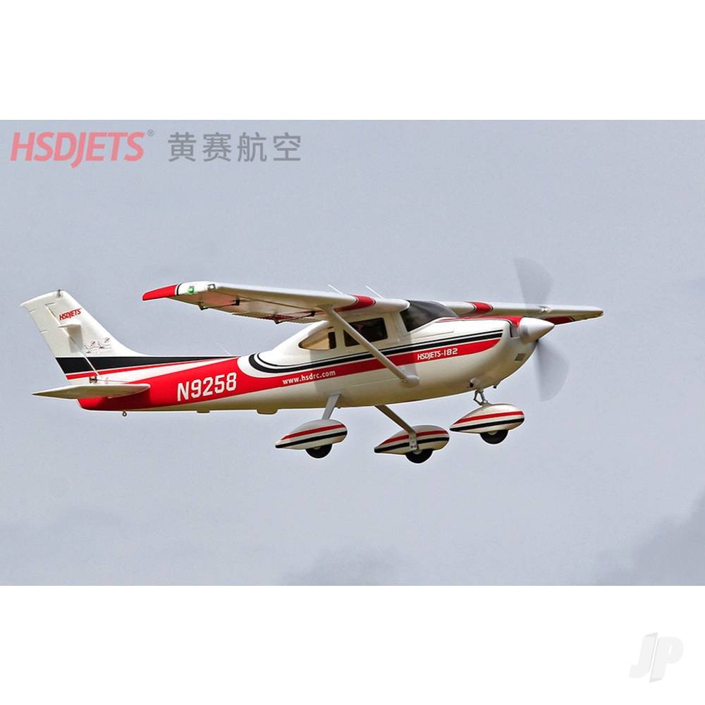 2m Cessna-182 Red (PNP 6S)-17