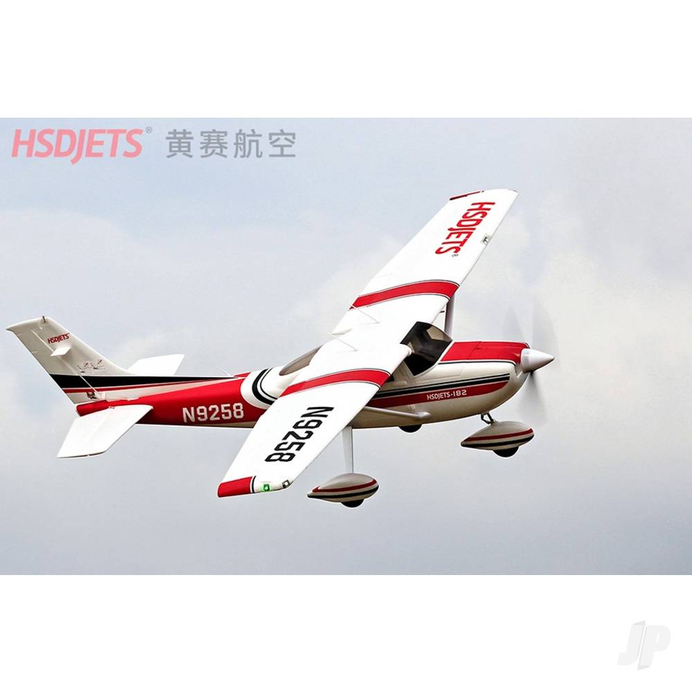 2m Cessna-182 Red (PNP 6S)-18