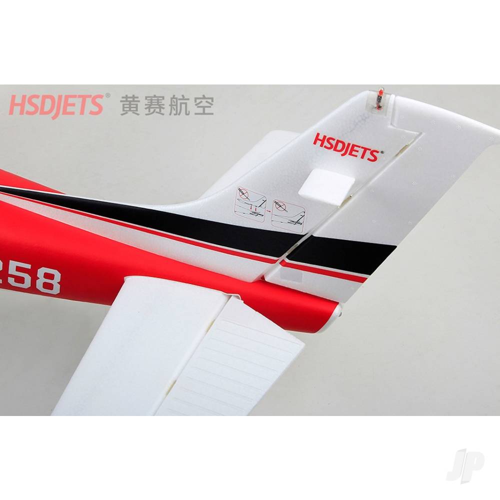 2m Cessna-182 Red (PNP 6S)-31