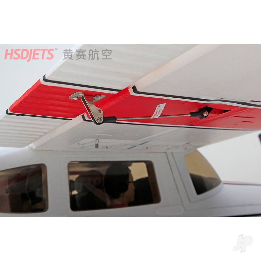 2m Cessna-182 Red (PNP 6S)-35