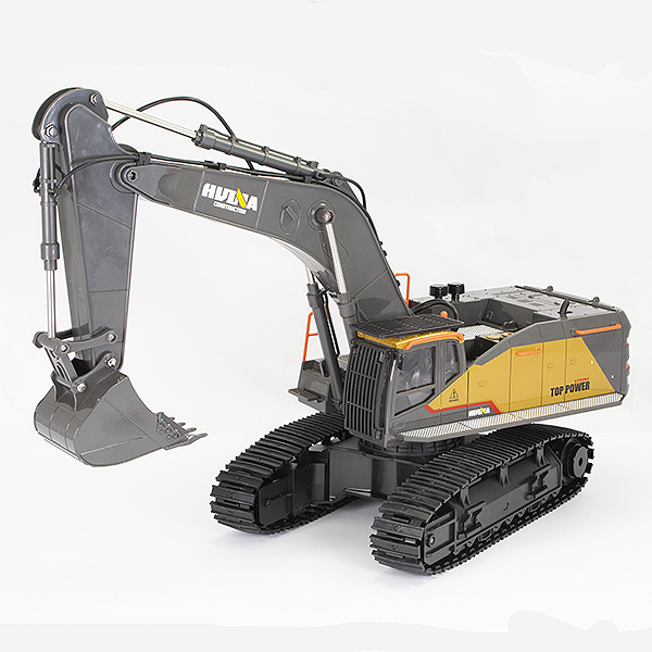 Huina 1/14th Rc Excavator 2.4g 22ch W/die Cast Bucket