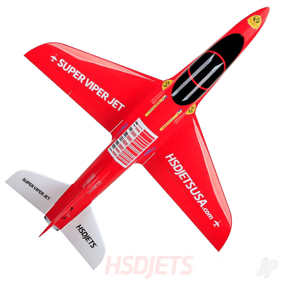 Super Viper Turbine Composite, Red, 1800mm (PNP + Smoke, no turbine)-4