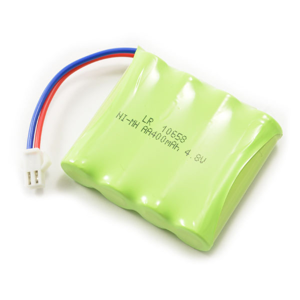 Huina 1331 Battery 4cell 400mah 4.8v Ni-mh White Sm - Connector Please Check Your Model