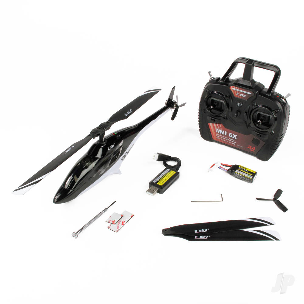 ESKY 300 V2 RTF Fixed Pitch Flybarless Helicopter, Mode 1-3