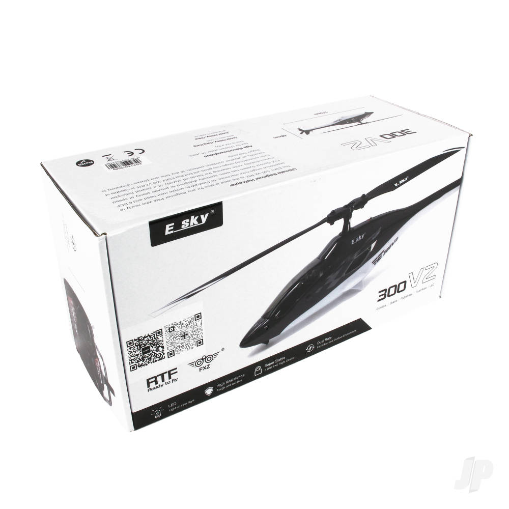 ESKY 300 V2 RTF Fixed Pitch Flybarless Helicopter, Mode 1-10