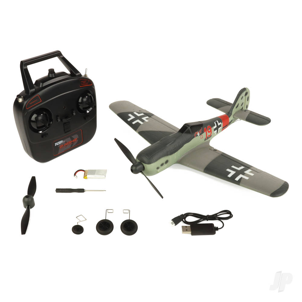 Top RC Mini FW-190 RTF – Mode 1 (400mm)-2
