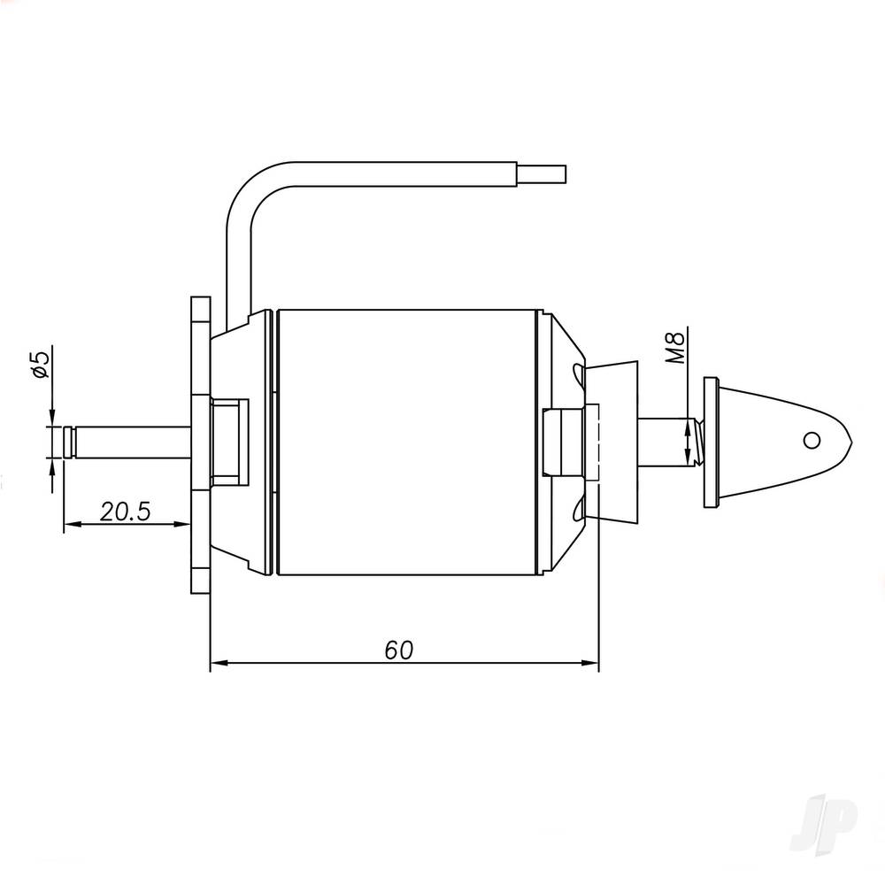 Radient Brushless Motor 4260 600KV (3-5S)-3