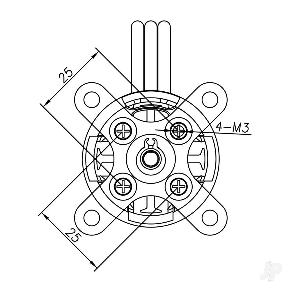 Radient Brushless Motor 4260 600KV (3-5S)-5