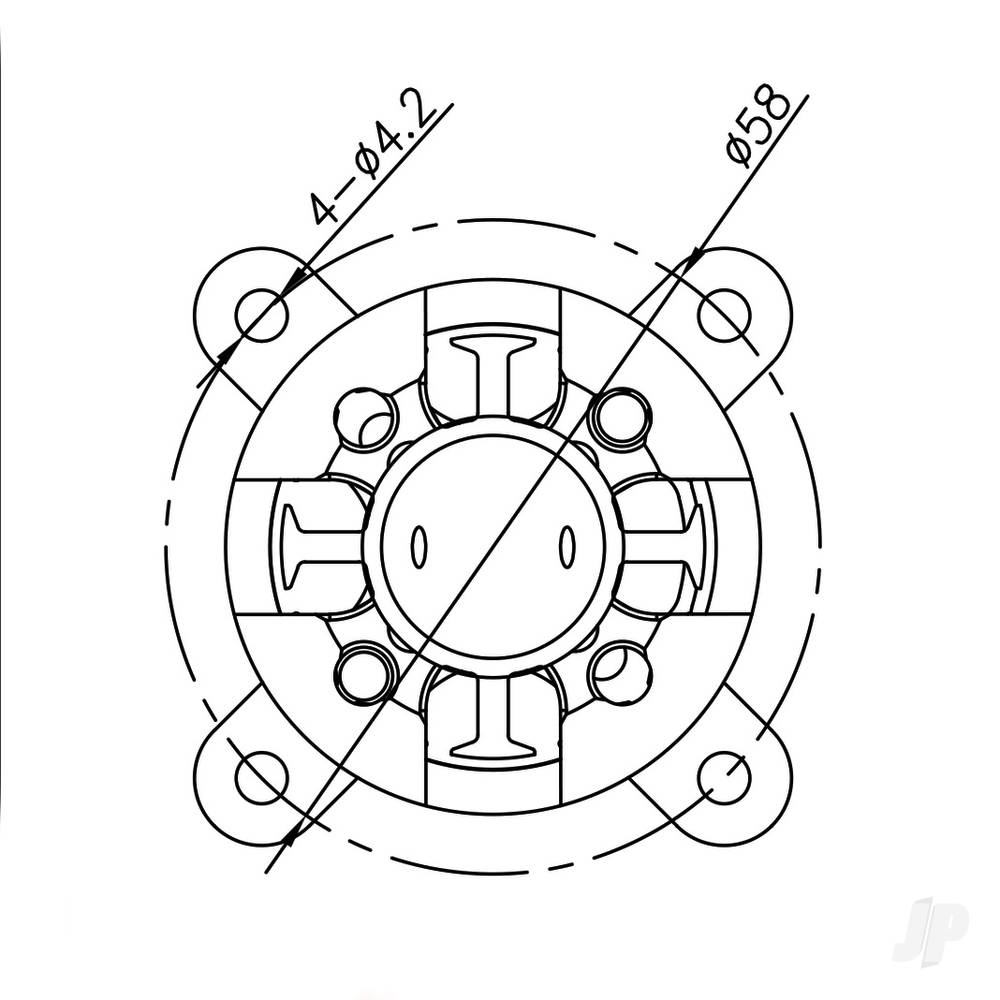 Radient Brushless Motor 5065 335KV (4-7S)-4