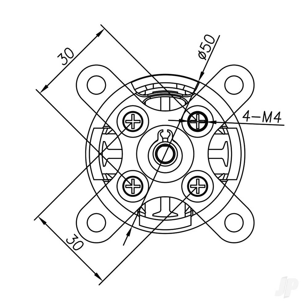 Radient Brushless Motor 5065 335KV (4-7S)-5