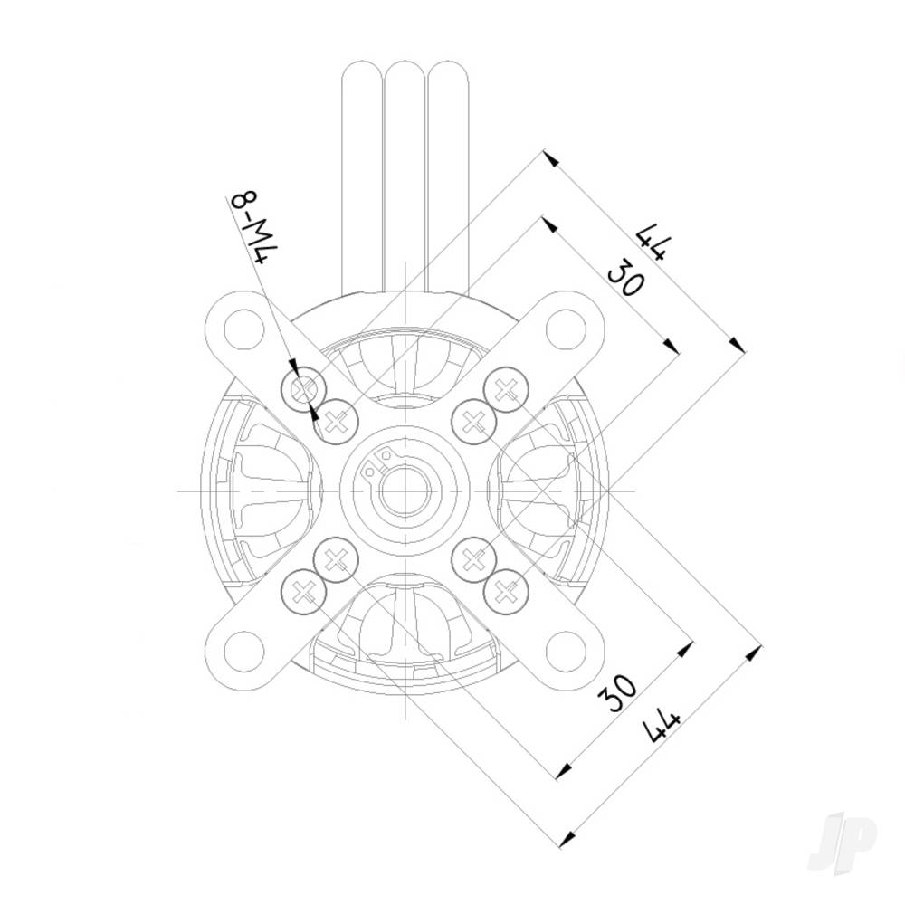 Radient Brushless Motor 6354 200KV (4-10S)-5