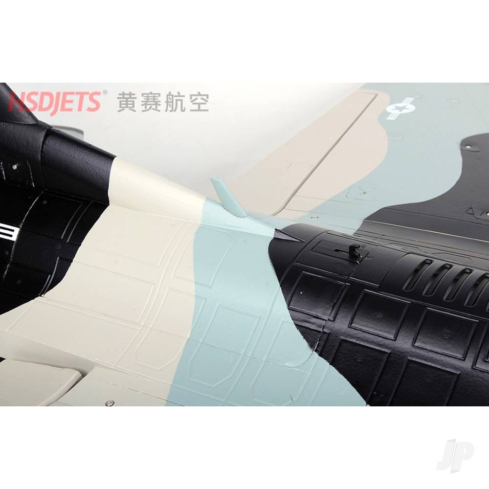 F-16 6kg Turbine Foam Jet, Alaska Snow Camo (PNP, no turbine)-11