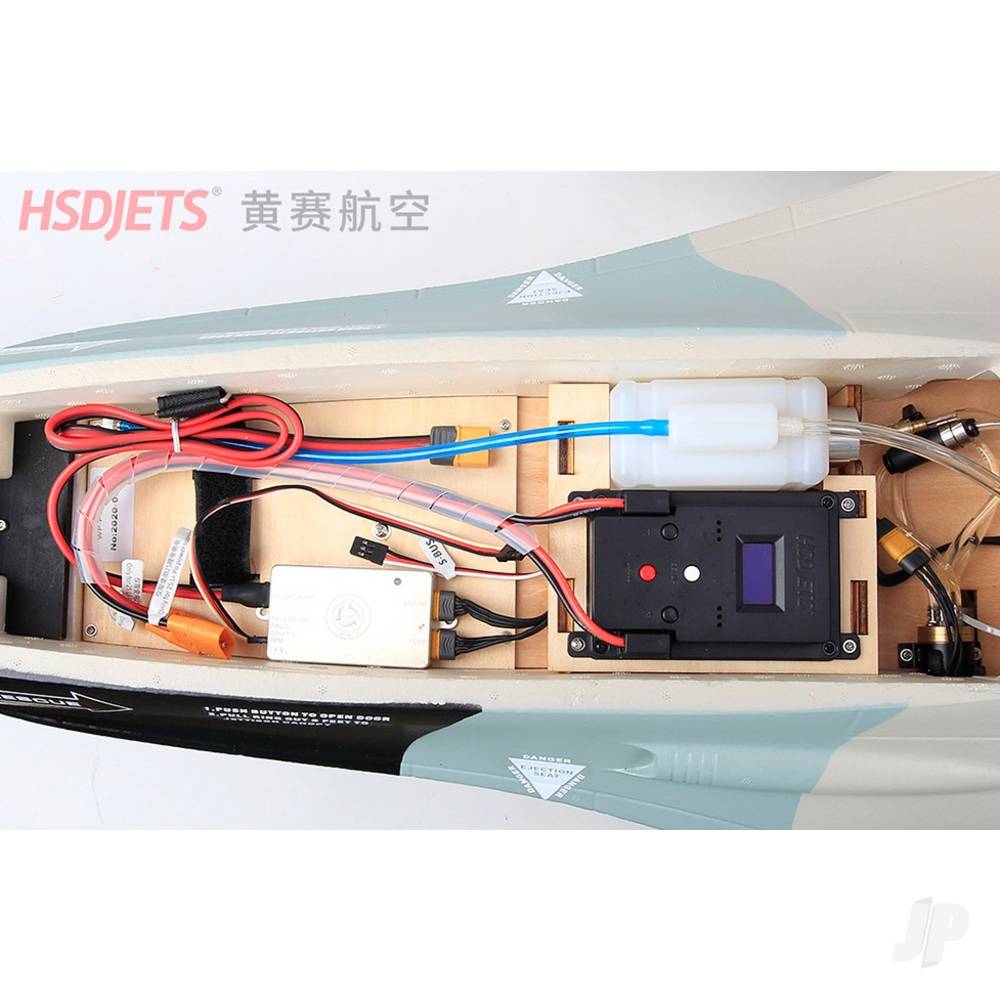 F-16 6kg Turbine Foam Jet, Alaska Snow Camo (PNP, no turbine)-14