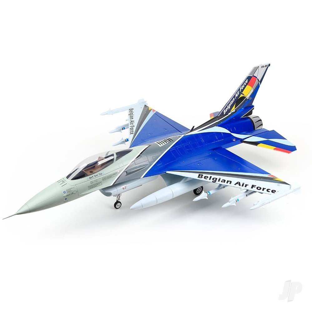 F-16 6kg Turbine Foam Jet, Belgium (PNP, no turbine)-4