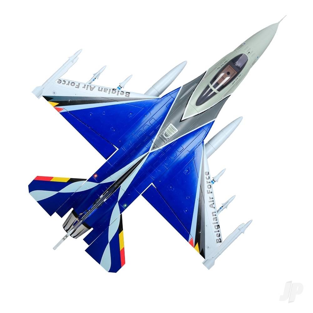 F-16 6kg Turbine Foam Jet, Belgium (PNP, no turbine)-5