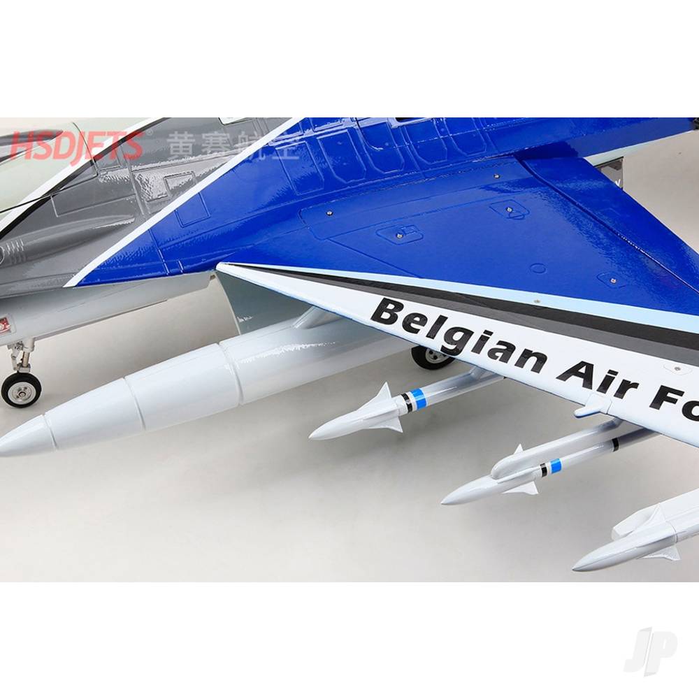 F-16 6kg Turbine Foam Jet, Belgium (PNP, no turbine)-11
