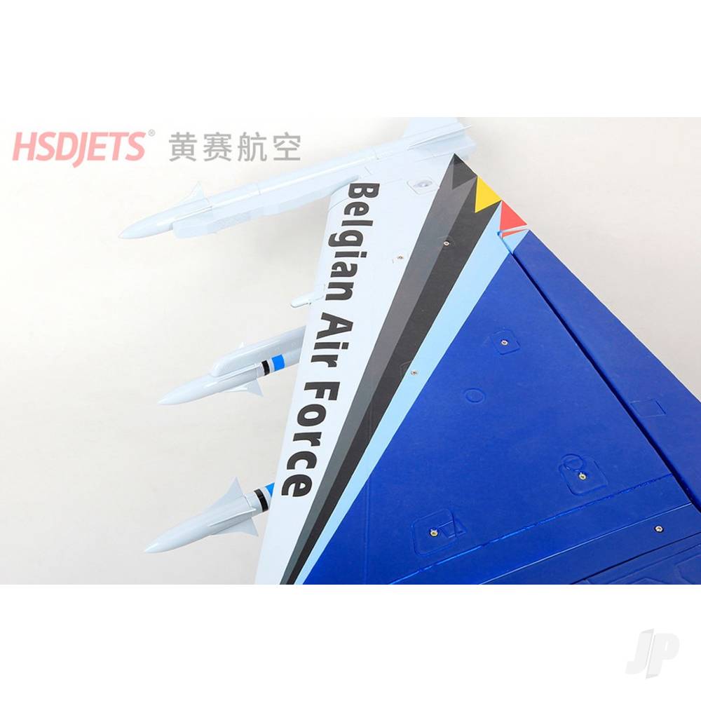 F-16 6kg Turbine Foam Jet, Belgium (PNP, no turbine)-13