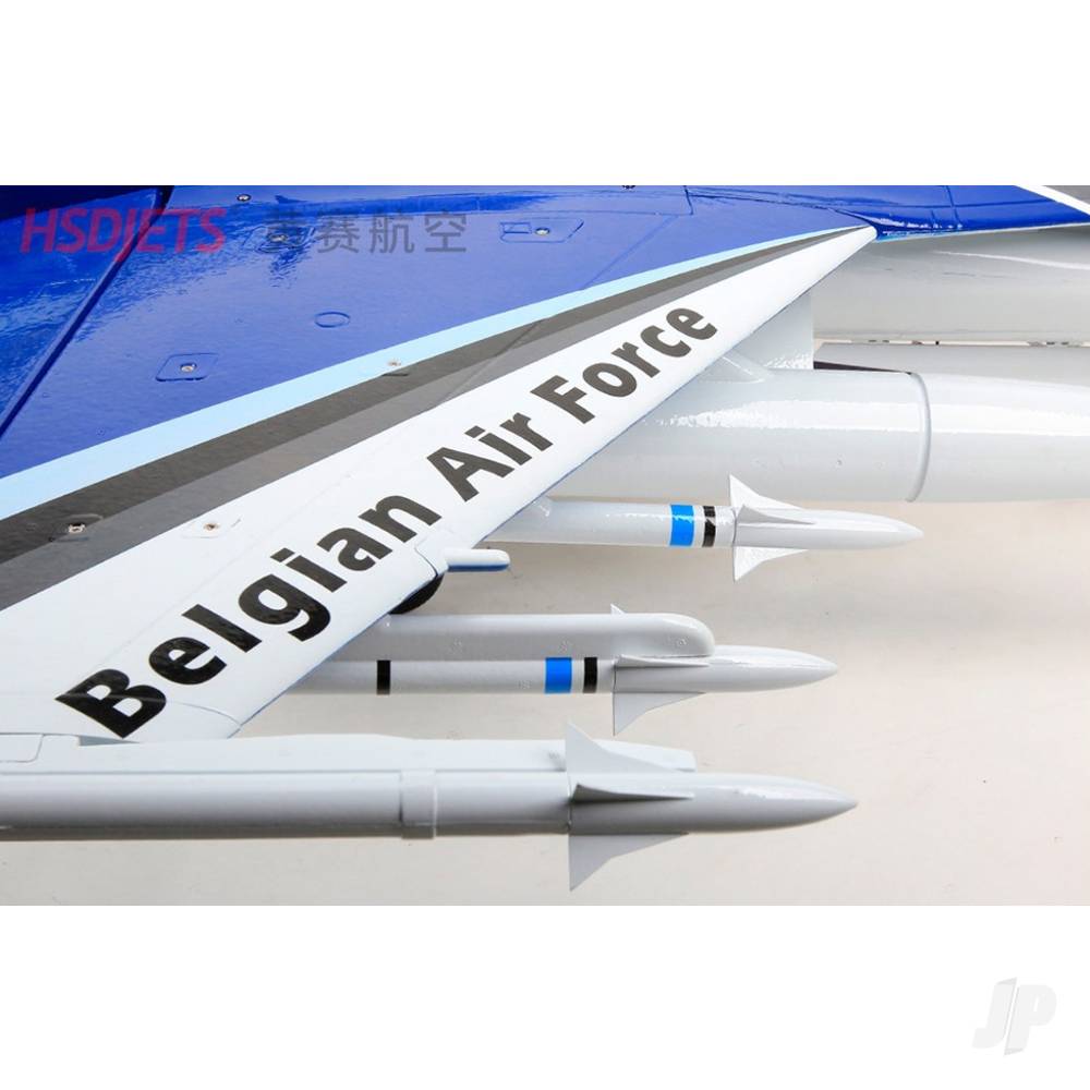 F-16 6kg Turbine Foam Jet, Belgium (PNP, no turbine)-17