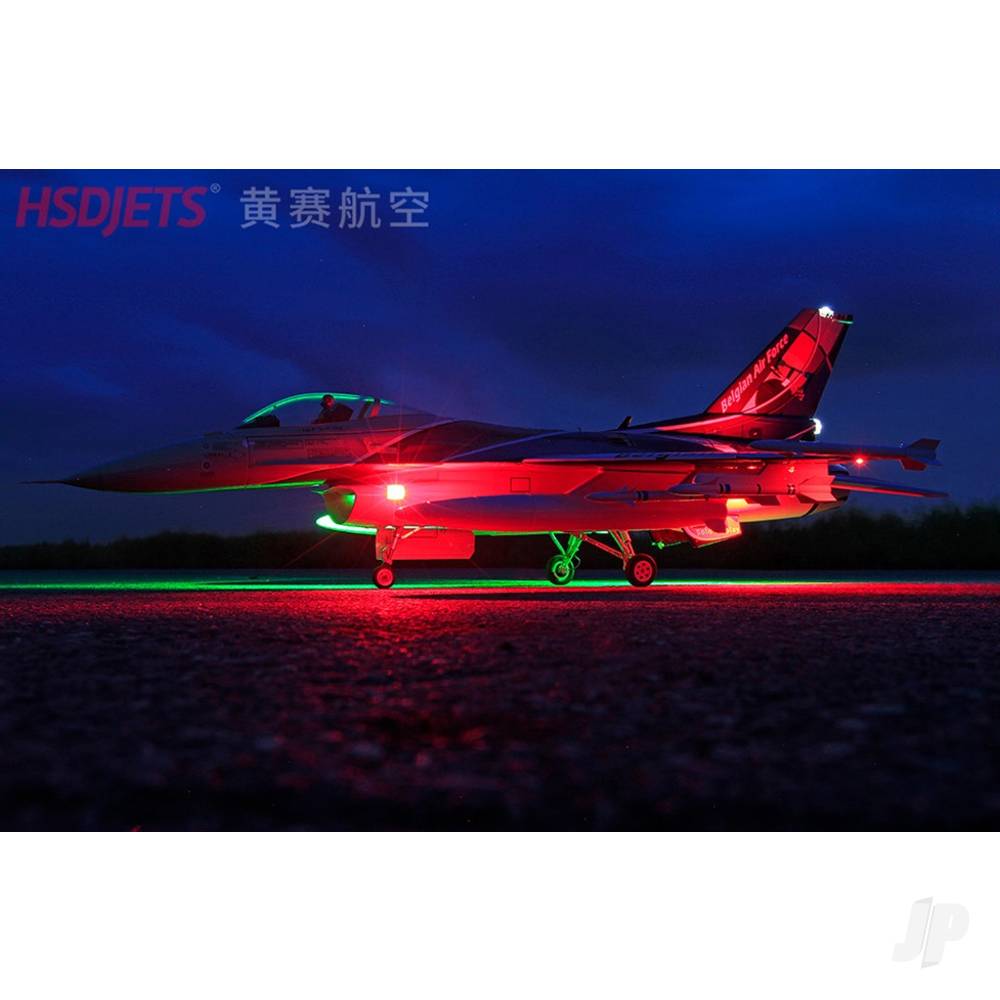 F-16 6kg Turbine Foam Jet, Belgium (PNP, no turbine)-24