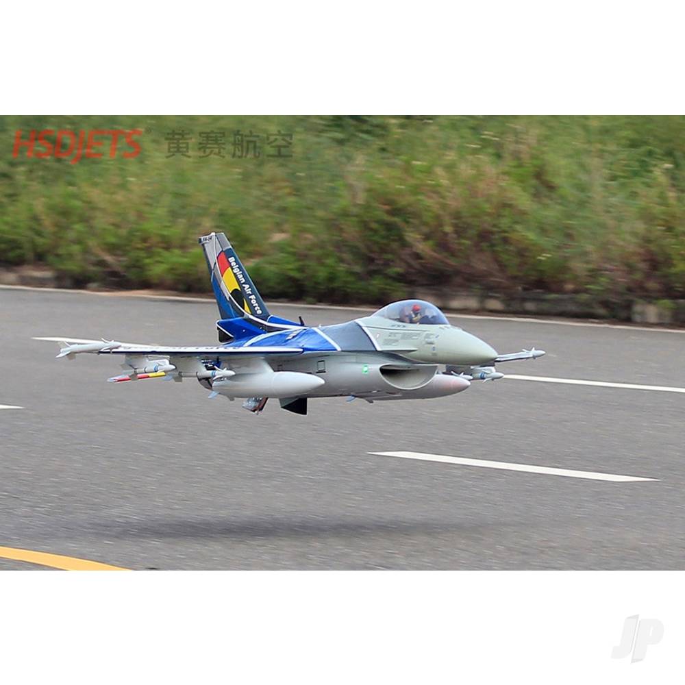 F-16 6kg Turbine Foam Jet, Belgium (PNP, no turbine)-32