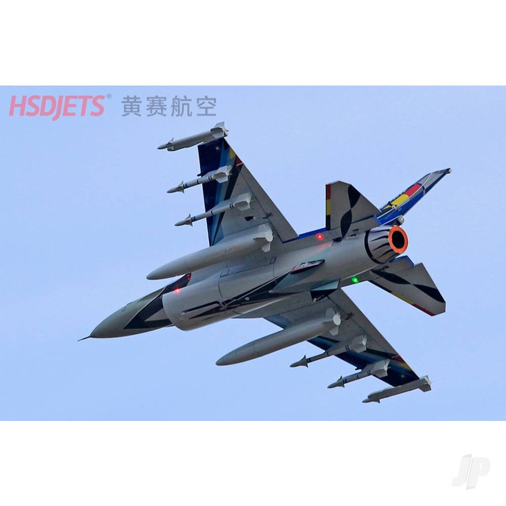 F-16 6kg Turbine Foam Jet, Belgium (PNP, no turbine)-33