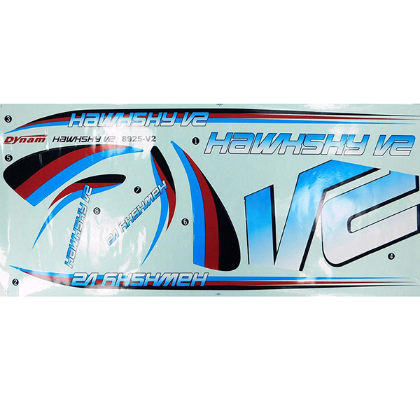 Dynam Hawksky V2 Decal