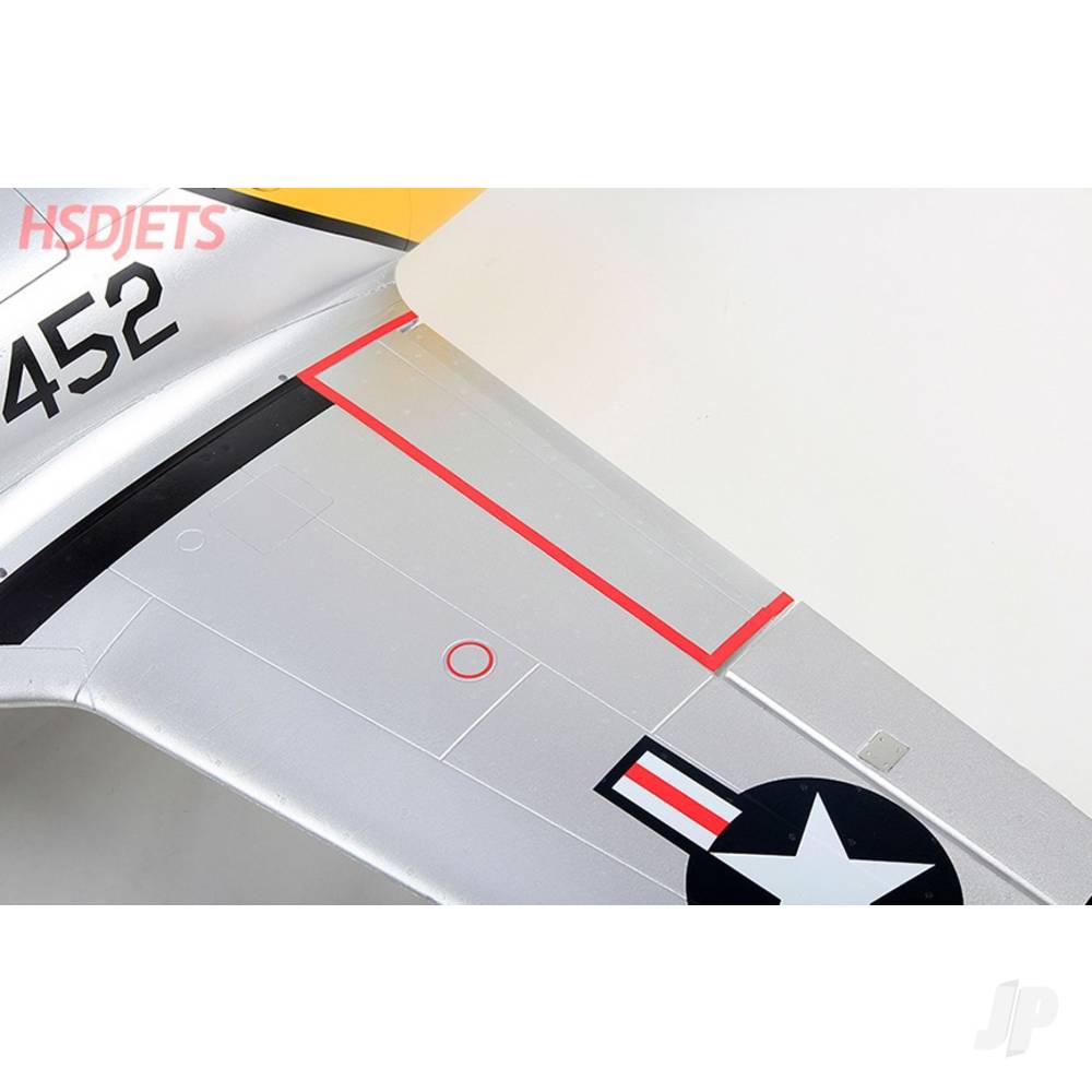 T-33 8kg Turbine Foam Jet, Yellow Ribbon (Kit)-6