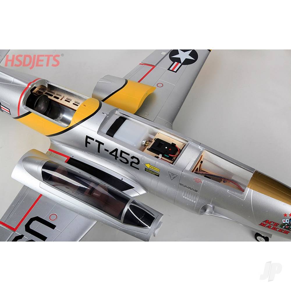 T-33 8kg Turbine Foam Jet, Yellow Ribbon (Kit)-9