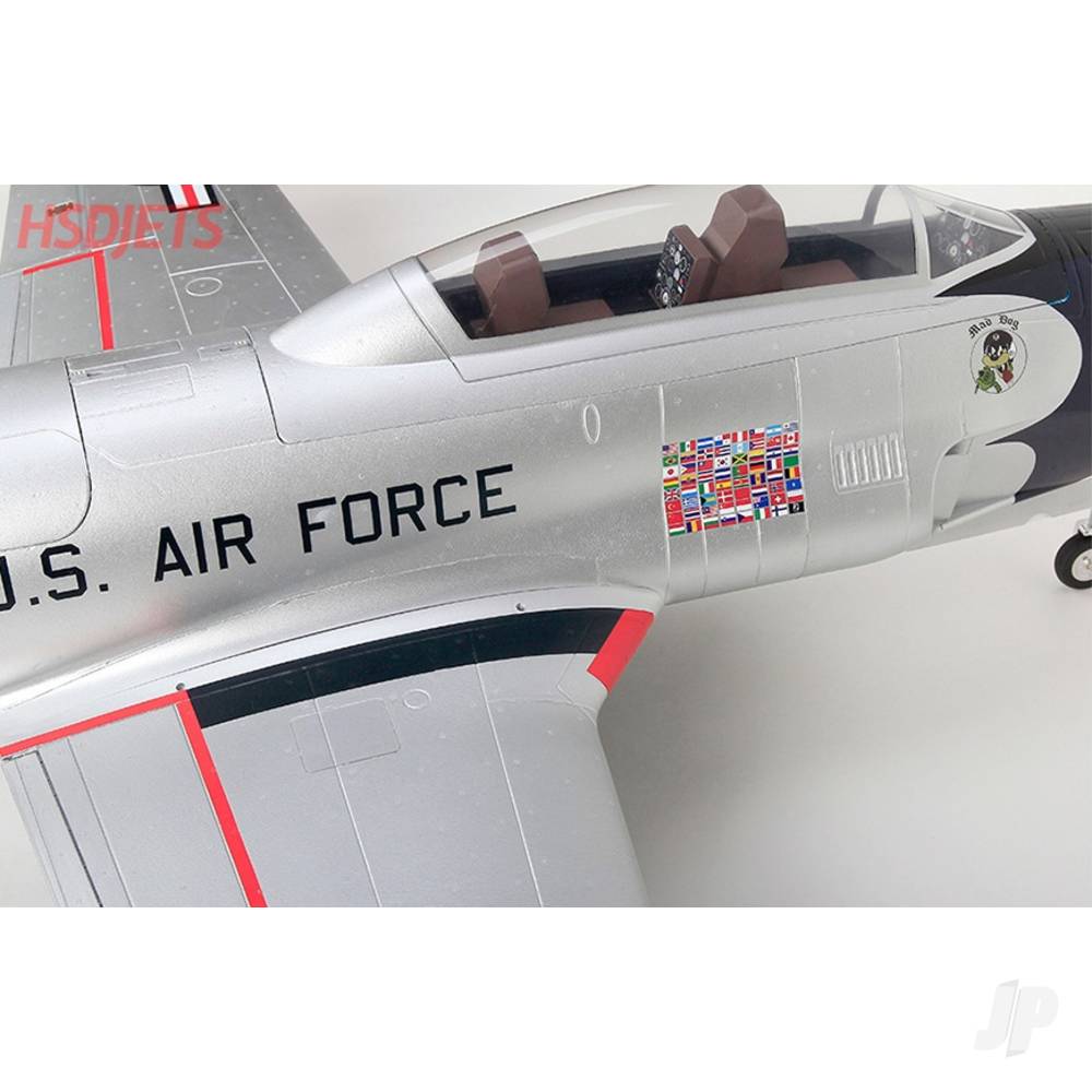 T-33 8kg Turbine Foam Jet, Thunderbirds (Kit)-6