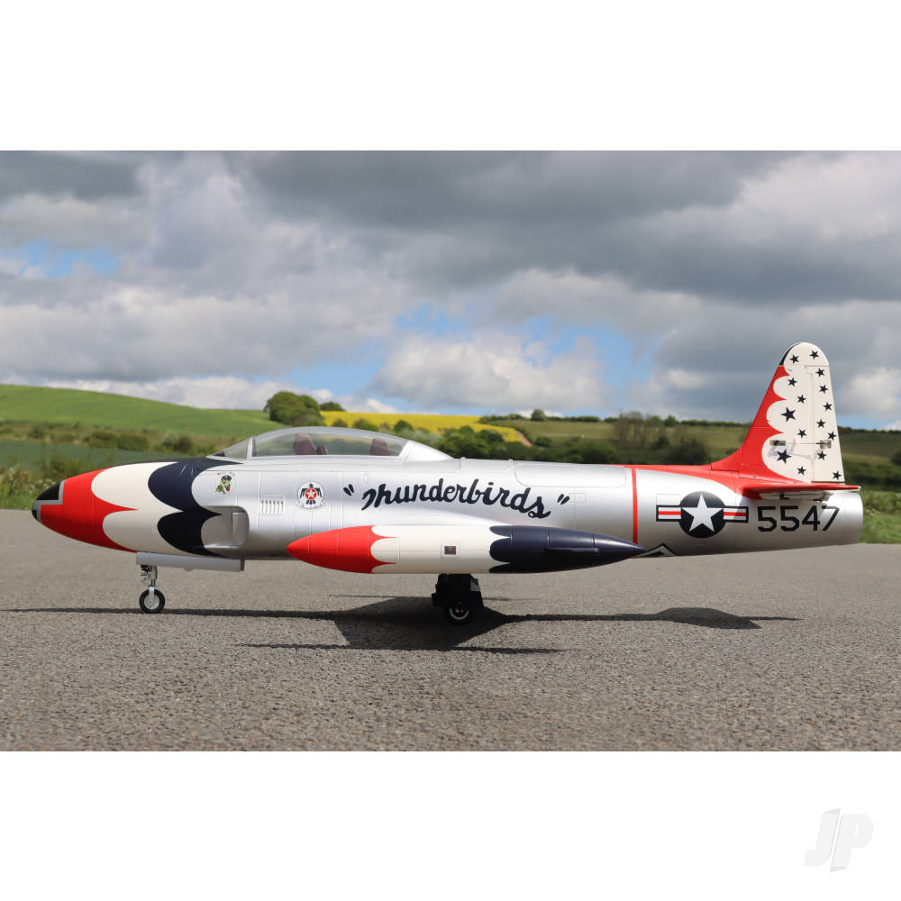 T-33 8kg Turbine Foam Jet, Thunderbirds (Kit)-13