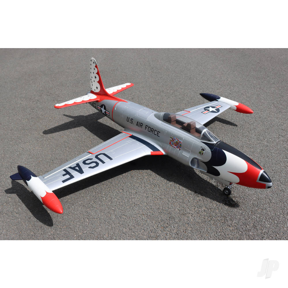 T-33 8kg Turbine Foam Jet, Thunderbirds (Kit)-17