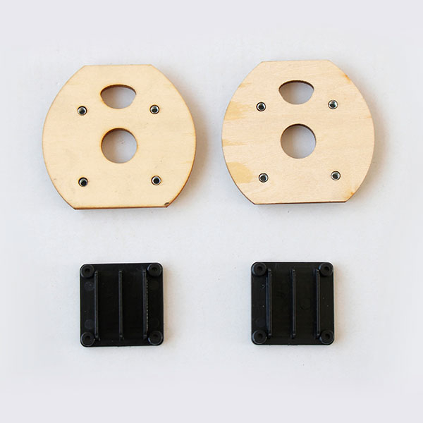 Dynam P61 Black Widow Motor Mount Firewall