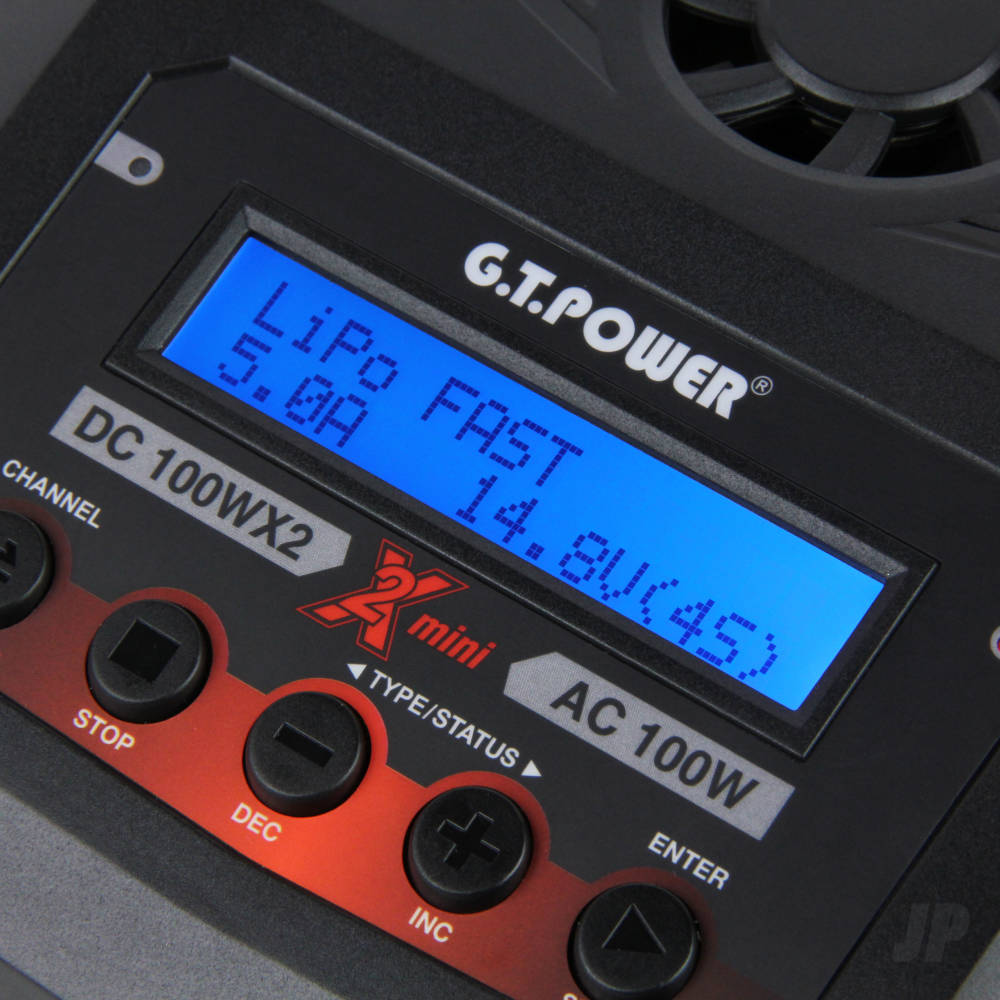 GT Power X2 Mini Charger 100W AC / 100W x2 DC (UK)-6