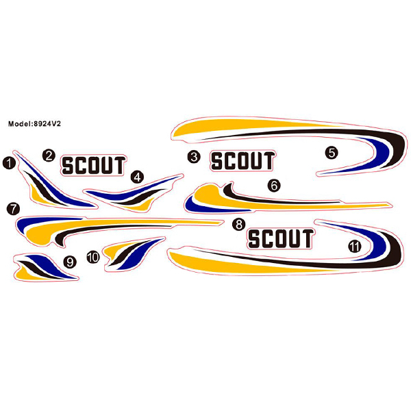 Dynam Scout Decal
