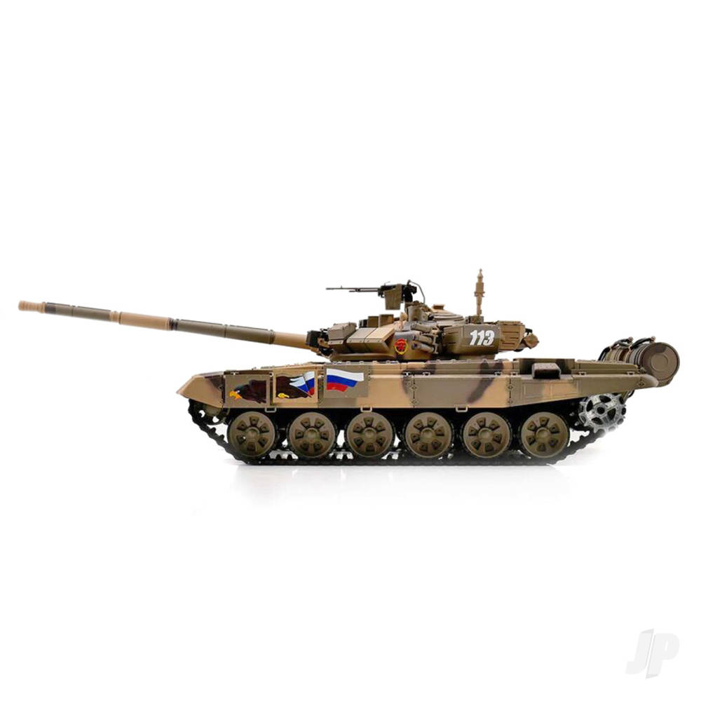 1:16 Russian T-90 with Infrared Battle System (2.4GHz + Shooter + Smoke + Sound)-3