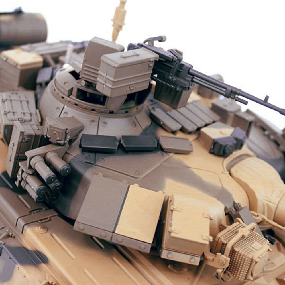 1:16 Russian T-90 with Infrared Battle System (2.4GHz + Shooter + Smoke + Sound)-5